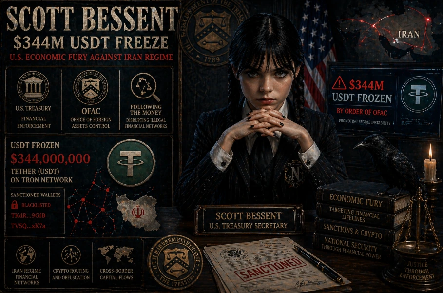 Scott Bessent and the $344M USDT Freeze: Crypto Enforcement in Practice