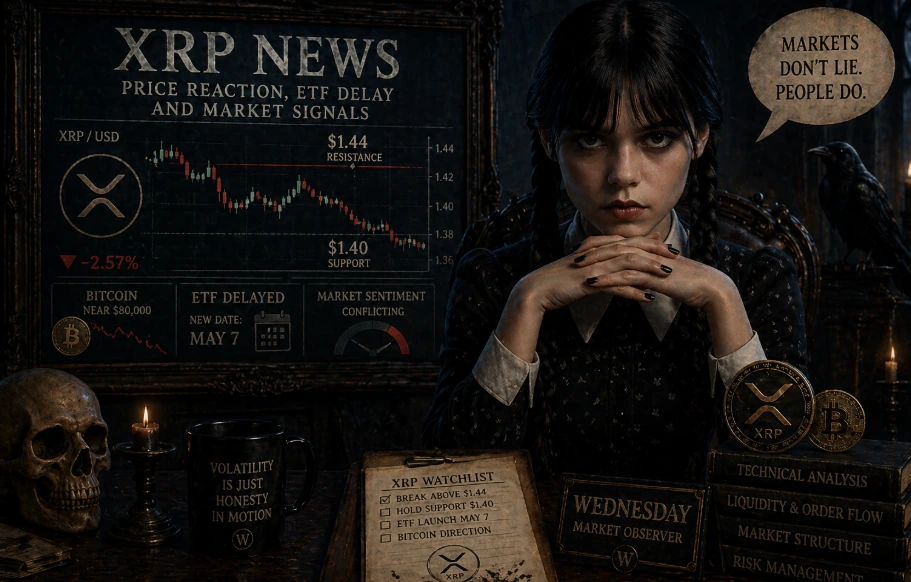 XRP News: Price Reaction, ETF Delay, and Market Structure